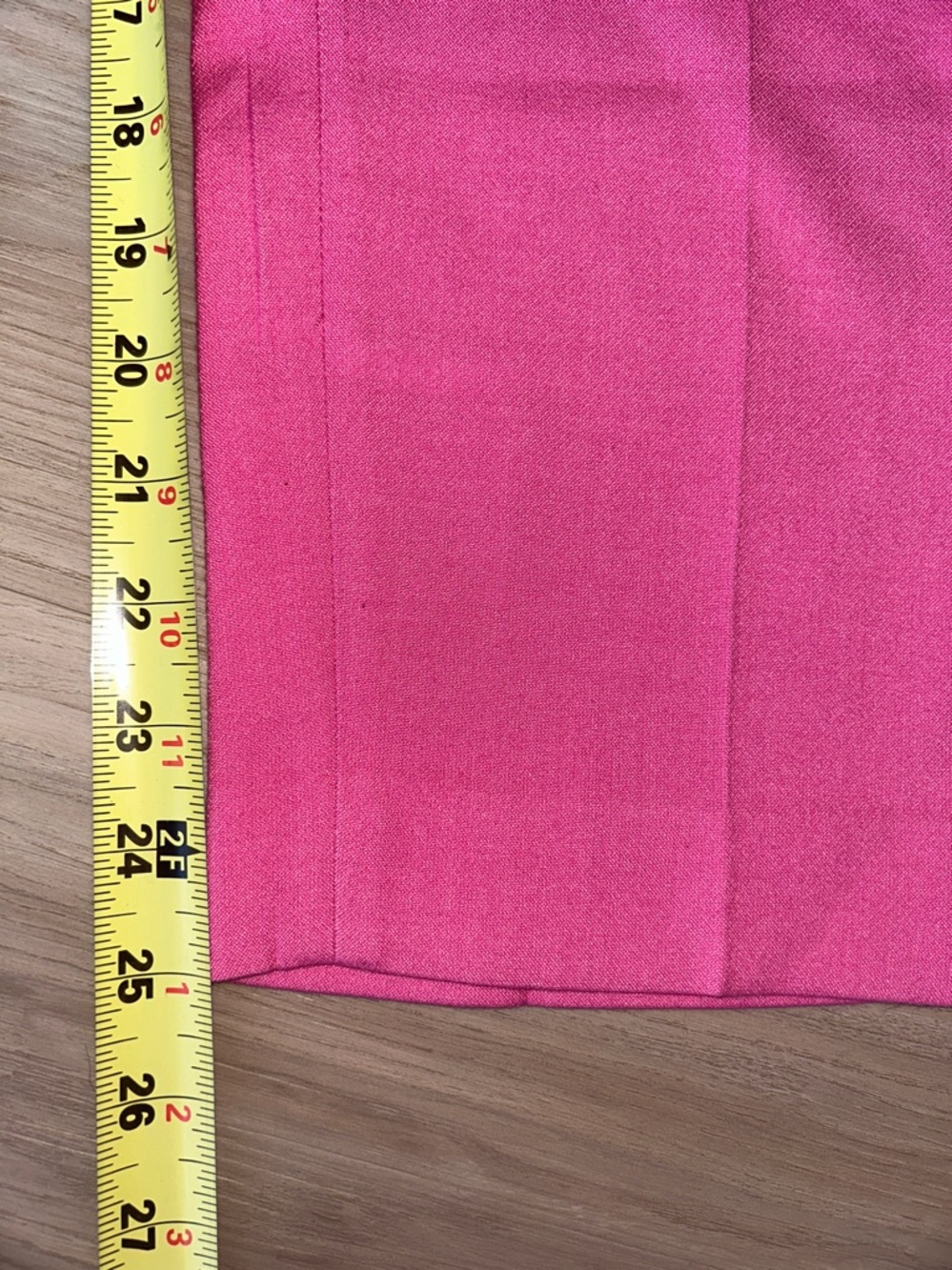 Gap Slim Crop Tailored Ankle Pants 10 Pink Stretch Career Barbie Preppy Vintage - Picture 11 of 16